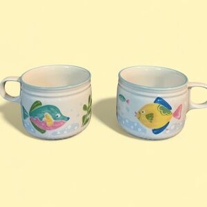 VTG Studio Nova Barrier Reef Coffee Cups Mugs Beach Fish Ocean (KT324)